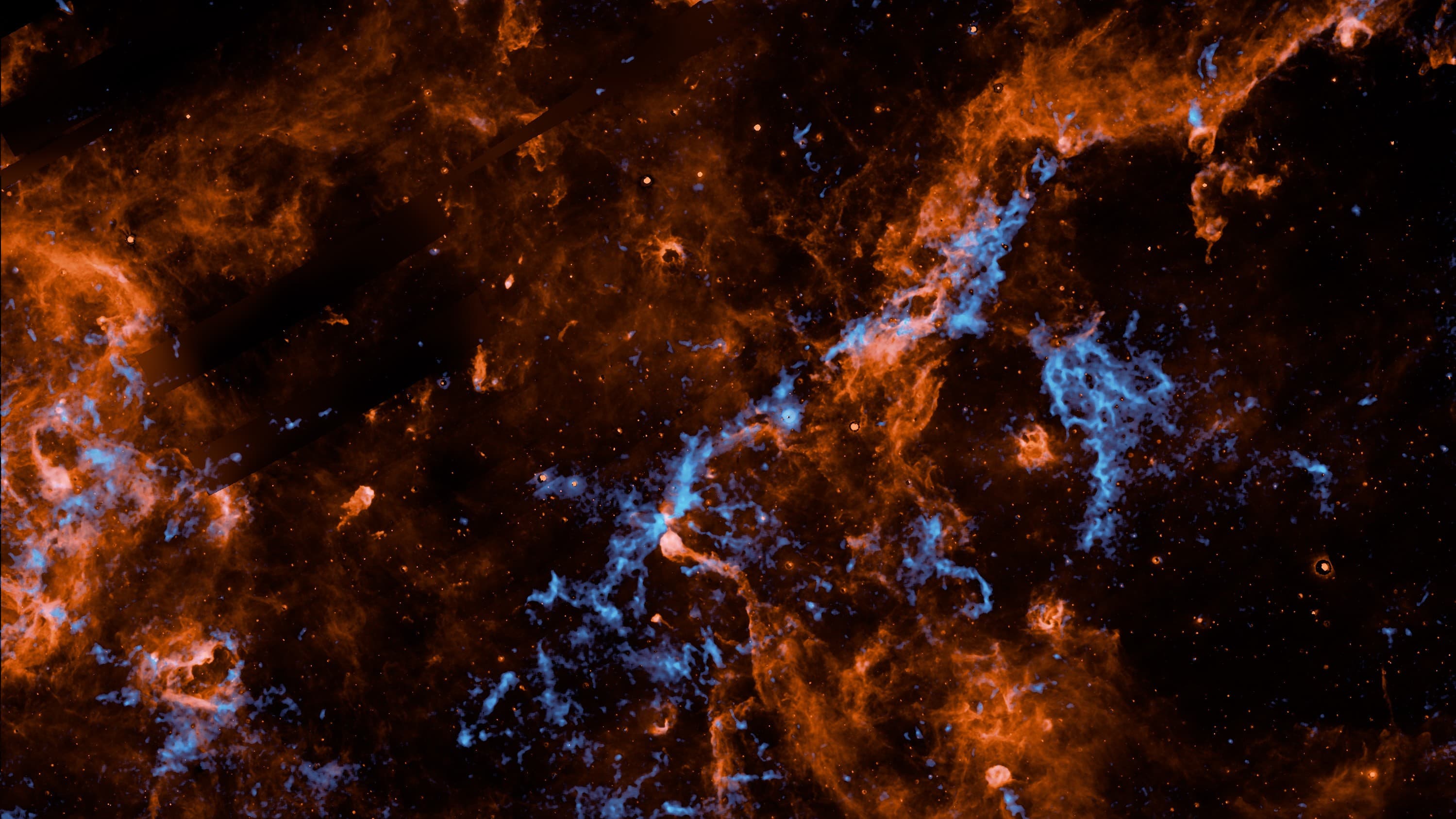 NASA's SPHEREx Maps 'Interstellar Glaciers' Spanning 600 Light-Years in the Milky Way